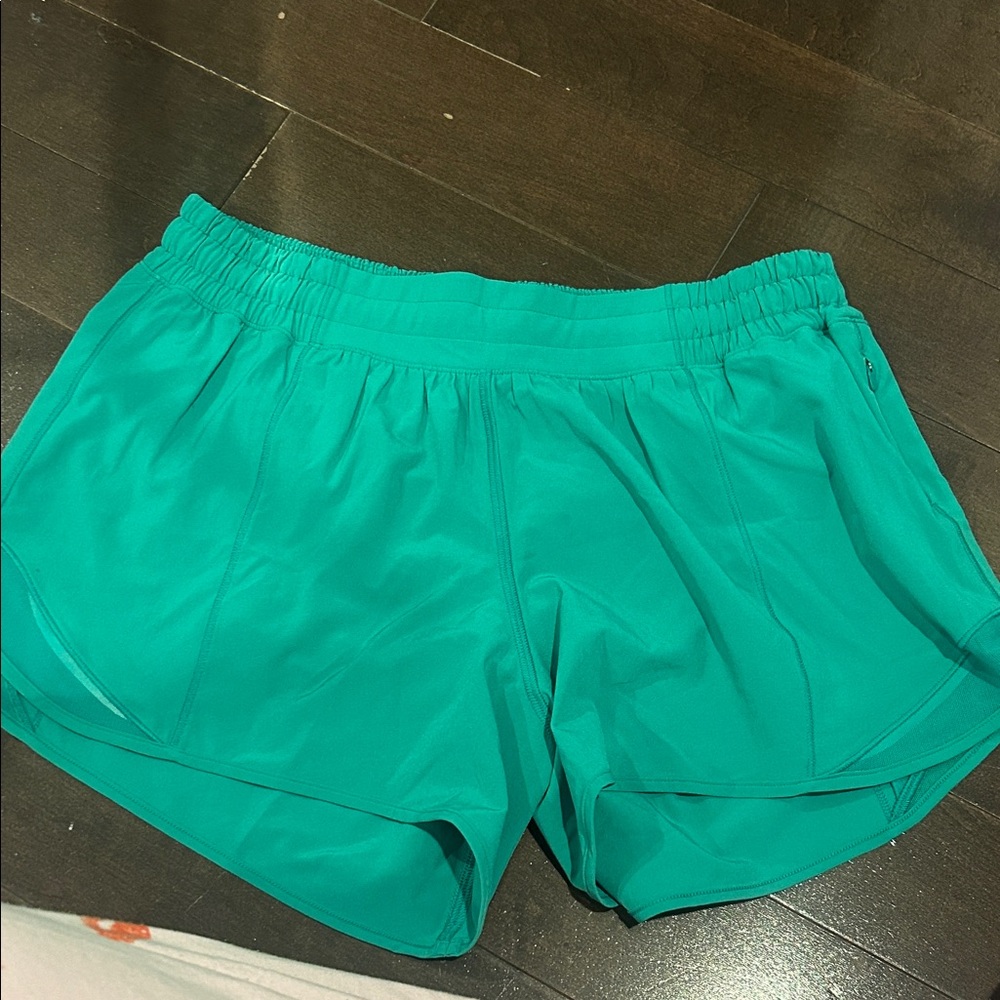 lululemon athletica Vibrant Green Athletic Shorts